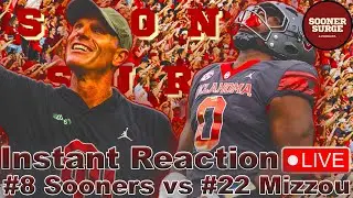 OU Football Live:  Instant Postgame reaction OU vs Missouri