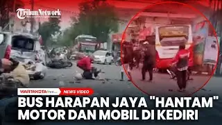 Mengerikan! Bus Harapan Jaya 