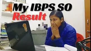 My IBPS SO Result😱 |Post applied : IT Officer| Selected or not ? 🙂#ibps #banking #result