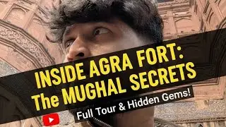 Exploring Agra's History: Taj Mahal to Agra Fort Full Journey Vlog 🇮🇳#AgraFort #TajMahalToAgraFort 
