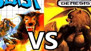 Altered Beast Sega Master System VS Sega Genesis