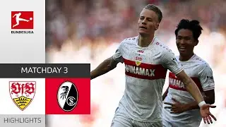 VfB Stuttgart - SC Freiburg 5-0 | Highlights | Matchday 3 &ndash; Bundesliga 2023/24