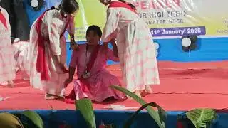 group dance Hindi song dance by Nyishi girls from LOTH BAPTIST CHURCH under TAJGI PASTORAL RANGE