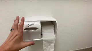 Plastic Toilet Paper Holder