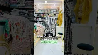 Turkish co ord sets 😍 #wholesale #wholsaler #kolkata #kolkatawholesalemarket #trending #shorts #fyp