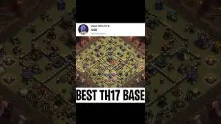 INSANE TH17 War Base Layout! 🏆 99% WIN RATE! 🔥