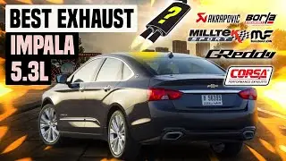 Chevrolet Impala Exhaust Sound 5.3L V8 🔥 Review,Upgrade,Mods,Magnaflow,Flowmaster,Modified,Stock+