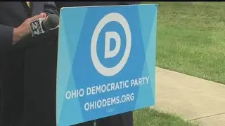 Ohio Democratic Party rally Tuesday morning