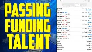 18yr Old Forex Trader Taking the FUNDING TALENT Challenge LIVE!