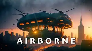 AIRBORNE - Ethereal Meditative Ambient Music - Mysterious and Futuristic Air Travel