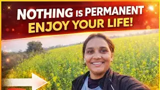 Nothing is permanent enjoy your life #dailyvlog #happiness 