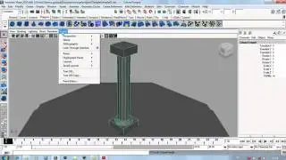 Autodesk Maya 8 Группировка объектов