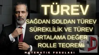 3D YAYINLARI VDD AYT MATEMATİK TÜREV SAĞDAN VE SOLDAN,MUTLAK DEĞER FONKSİYONUN TÜREVİ,TEOREMLER.