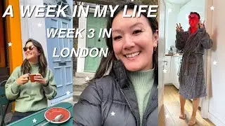 LONDON WEEKLY VLOG | Week 3 in London | Getting back into routine | Skincare | DDG Mask | Hiking