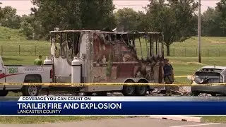 Father, son hurt in food truck explosion
