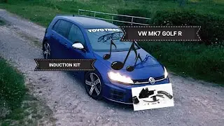VW MK7 GOLF R INDUCTION KIT INSTALL