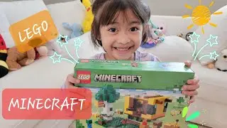 Lego Minecraft Honey Bear, Baby Zombie, Bees And The Bee House