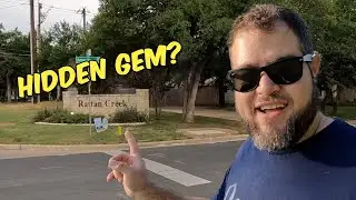 Exploring Rattan Creek in NW Austin TX