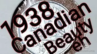 1938 - Canadian Nickel - Very nice specimen.