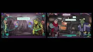 Griftlands story playthrough Nintendo Switch Docked VS 1080p G-sync PC I9-9900k RTX 2080 PC