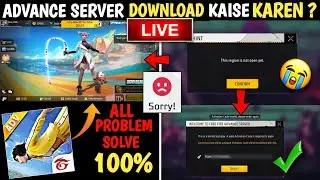 HOW TO DOWNLOAD ADVANCE SERVER OB45 ? THIS REGION IS NOT OPEN YET ADVANCE SERVER ACTIVATION CODE ff
