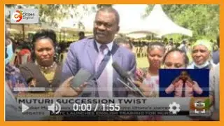 Speaker Muturi says Mt Kenya can produce Uhuru's successor