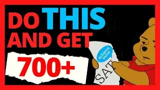[December SAT] Your SAT score will not go up until you do this religiously (how I got 800)