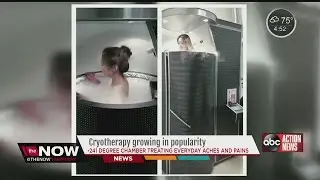 Cryotherapy becoming mainstream as new chamber opens in Tampa