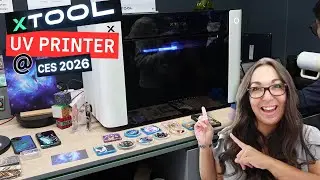 xTool UV Printer at CES 2026 | First Look & My Honest Thoughts