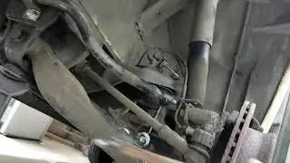 How to fit anti roll bar bushes and drop links on a VW LT or Mercedes Sprinter van