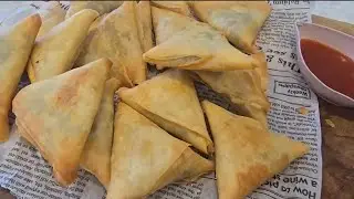 Easy & Crispy Qeema Samosa Recipe | Ramadan Iftar Special | Saima's Kitchen