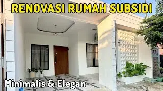 Renovasi Rumah Subsidi Teras Minimalis Modern