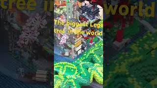 The biggest Lego tree in the world#viral #lego#shorts #fun #denmark #design