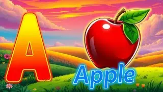 Обучение фонетике ABC для малышей &mdash; веселые песенки и рифмы для легкого изучения букв от А до Я 🍎...