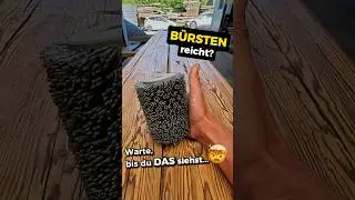 Altholz B&Uuml;RSTEN &ndash; so ver&auml;ndert sich echtes Holz 😮