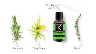 Kronokare - Go (A)long Way - Growth Boosting Hair Oil - 100% Natural Hair Oil.