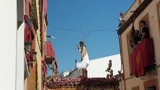 Entrada Jesús Resucitado, procesión extraordinaria. AM Redencion -Una saeta desde el cielo-