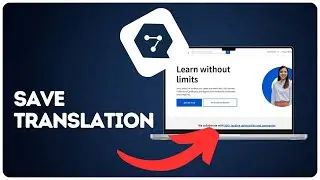 How to save translation on DeepL Translate?