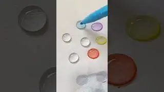 Water drop mixing colour water mixing experiment colour#foryou#experimnent ￼