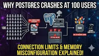 Why Postgres Crashes at 100 Users