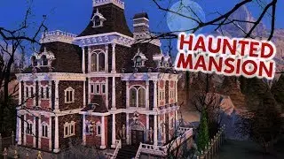 HAUNTED MANSION | Sims 4 Speed Build