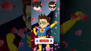wrong head puzzle game, superhero cartoon, @Thewayoffun #shorts