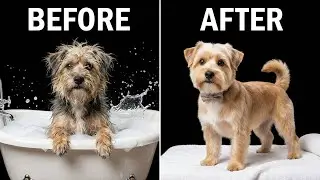 Grooming My Dog at Home for a Week ✂️🛁🐶
