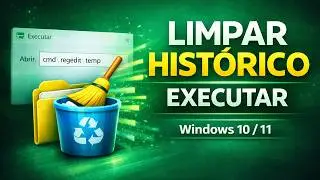Como limpar o histórico do comando executar | PASSO A PASSO