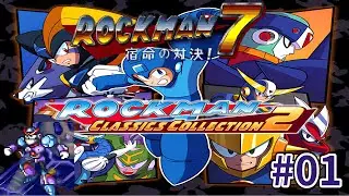 【ロックマン7】クラシックスコレクション2 FREEZE MAN破しにいくよ！！【初見です。】#ロックマン7 　#01