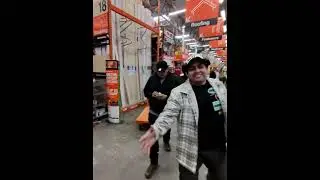 Confused for Home Depot worker