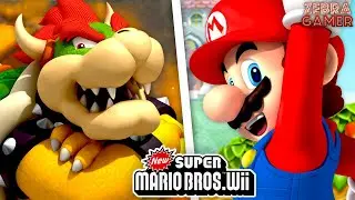 New Super Mario Bros. Wii All Bosses! - Zebratastic Moments