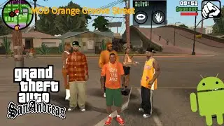 GTA San Andreas android - Mod Groove Street Laranja (Mod Cleo, Img Tool, Txd Tool)