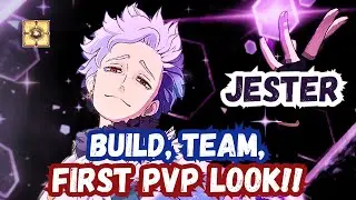 JESTER IS INSANE!! WIZARD KING BUILD, GUIDE, TEAM, FIRST LOOK!! Black Clover Mobile