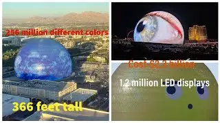 Whats special about the $2.3 billion Las vegas MSG Sphere #msgsphere #lasvegas